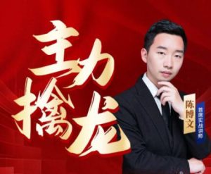 【陈博文】《中广云陈博文老师初阶主力擒龙配套指标资料竞价强攻红柱擒牛》网盘课程下载-爱雅微课