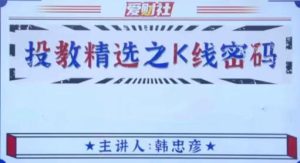 【韩忠彦】《爱财社韩忠彦 投教精选之K线密码》网盘课程下载-爱雅微课