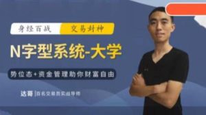 【达哥】《达哥N字交易系统小学、中学、大学合集》网盘课程下载-爱雅微课