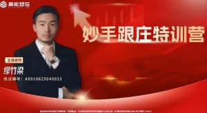 【缪竹梁】《高能智投缪竹梁老缪妙手跟庄特训营7月公开课》网盘课程下载-爱雅微课