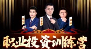 【曹彬彬】《 曹彬彬 职业投资训练营》网盘课程下载-爱雅微课
